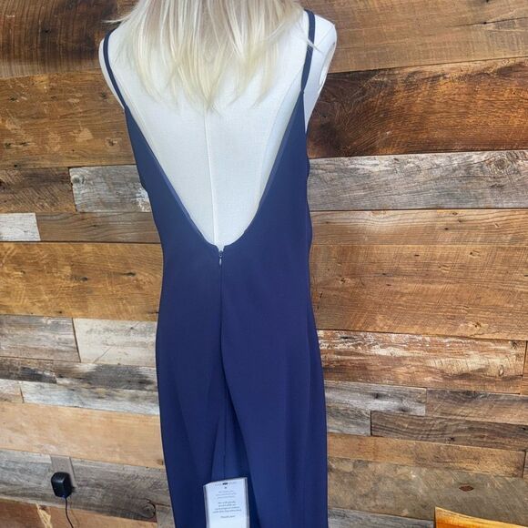 👗✨  Calvin Klein Navy Evening Gown ✨👗 - Picture 4 of 8